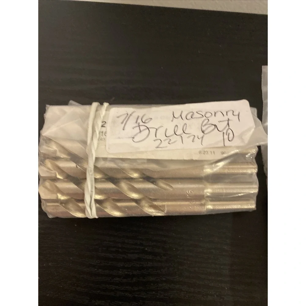 MASONRY DRILL BITS SETS 18-3/8, 10-7/16, 1-1/4 - NEW - CHOICE DISTRIBUTION #10
